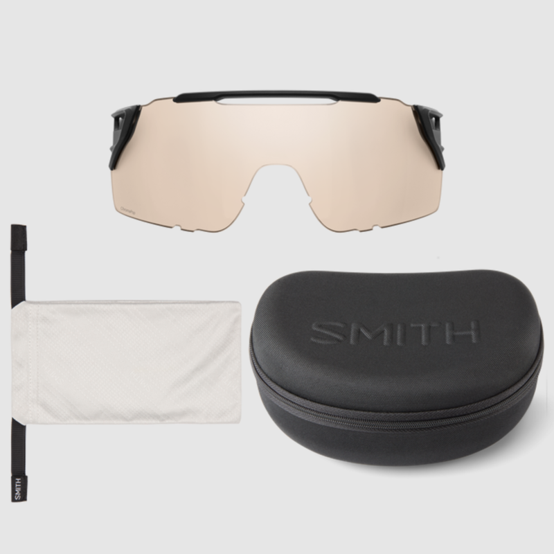 Smith Attack Mag MTB Sunglasses Matte Iceberg/ChromaPop Platinum Mirror-2